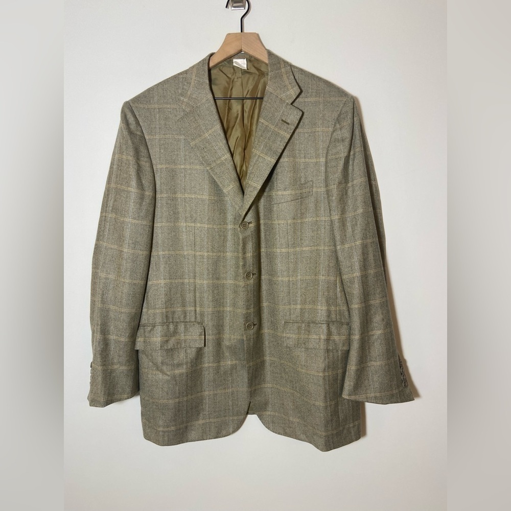 KITON Mitchells 100% Cashmere Men's Napoli Blazer 44 US UK 54 Sport Coat - Picture 2 of 13